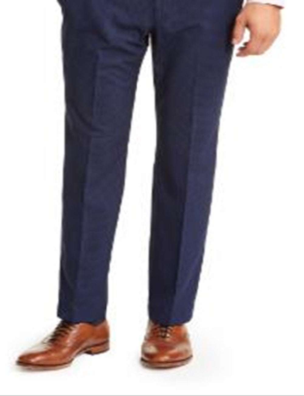 Ralph Lauren Men's Classic Fit Ultraflex Stretch Mini Grid Dress Pants Blue Size 32X30