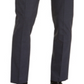 Calvin Klein Men's Skinny Fit Infinite Stretch Check Dress Pants Blue Size 32X32