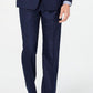 Marc New York Men's Modern Fit Plaid Suit Blue Size 42