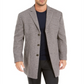 Calvin Klein Men's Prosper Wool Blend X Fit Overcoat Brown Size 48