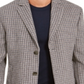 Calvin Klein Men's Prosper Wool Blend X Fit Overcoat Brown Size 48