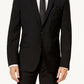 Bar III Men's Slim Fit Wool Suit Jacket Black Size 38