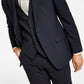Bar III Men's Slim Fit Wool Suit Jacket Black Size 42