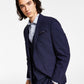 Bar III Men's Slim Fit Wool Suit Jacket Blue Size 38