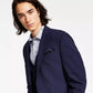 Bar III Men's Slim Fit Wool Suit Jacket Blue Size 40S