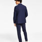 Bar III Men's Skinny Fit Wrinkle Resistant Wool Suit Separate Jacket Blue Size 36