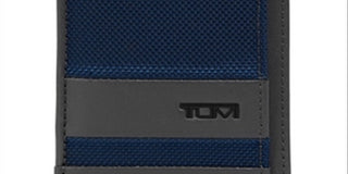 Tumi Men's Money Clip Card Case Blue Size Regular