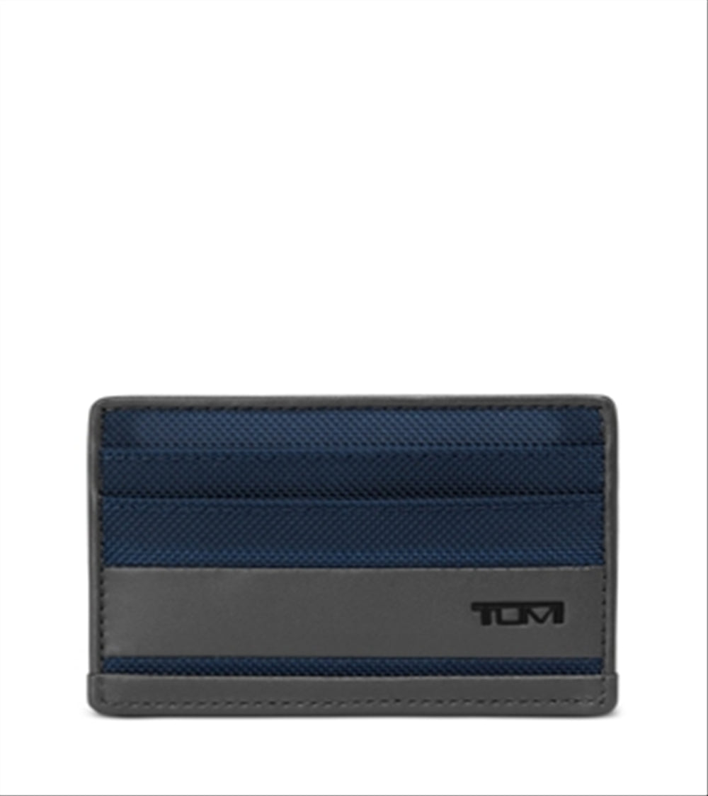 Tumi Men's Slim Card Case Blue Size Regular