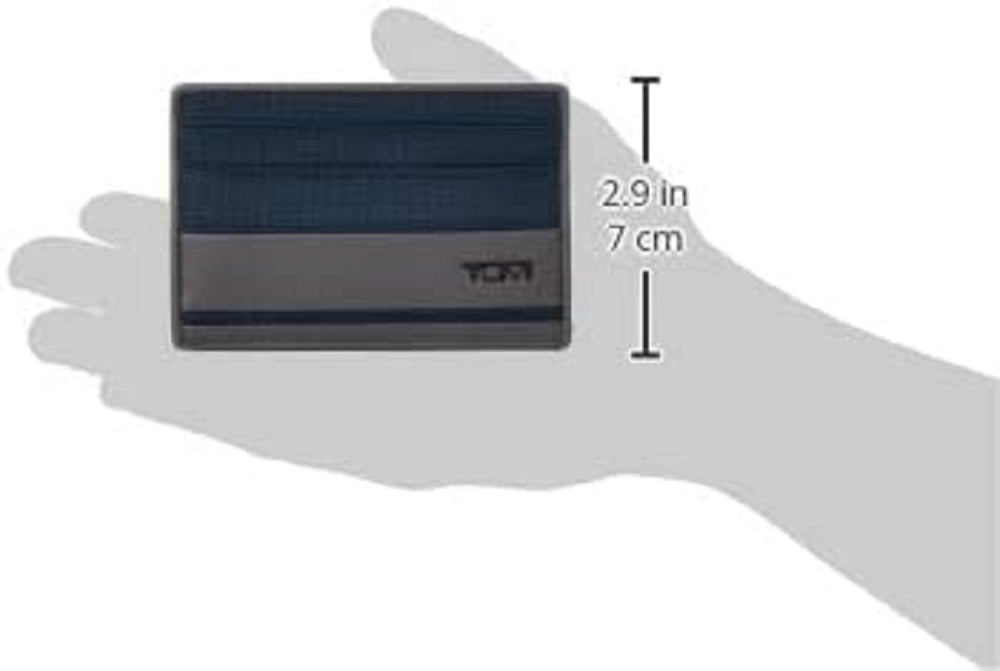 Tumi Men's Slim Card Case Blue Size Regular