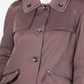 London Fog Women's Purple Buttons Raincoat Coat Size Petite XS