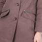 London Fog Women's Purple Buttons Raincoat Coat Size Petite XS