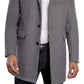 Michael Kors Men's Ghent Slim Fit Overcoat Gray Size 40