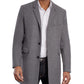 Michael Kors Men's Ghent Slim Fit Overcoat Gray Size 38