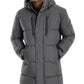 Michael Kors Men's Holland Hooded Parka Gray Size Medium