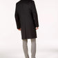 Michael Kors Men's Madison Wool Blend Modern Fit Overcoat Gray Size 44