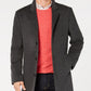 Michael Kors Men's Madison Wool Blend Modern Fit Overcoat Gray Size 46