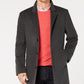Michael Kors Men's Madison Wool Blend Modern Fit Overcoat Gray Size 42