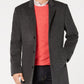 Michael Kors Men's Madison Wool Blend Modern Fit Overcoat Gray Size 46