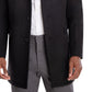 Michael Kors Men's Ghent Slim Fit Overcoat Black Size 40