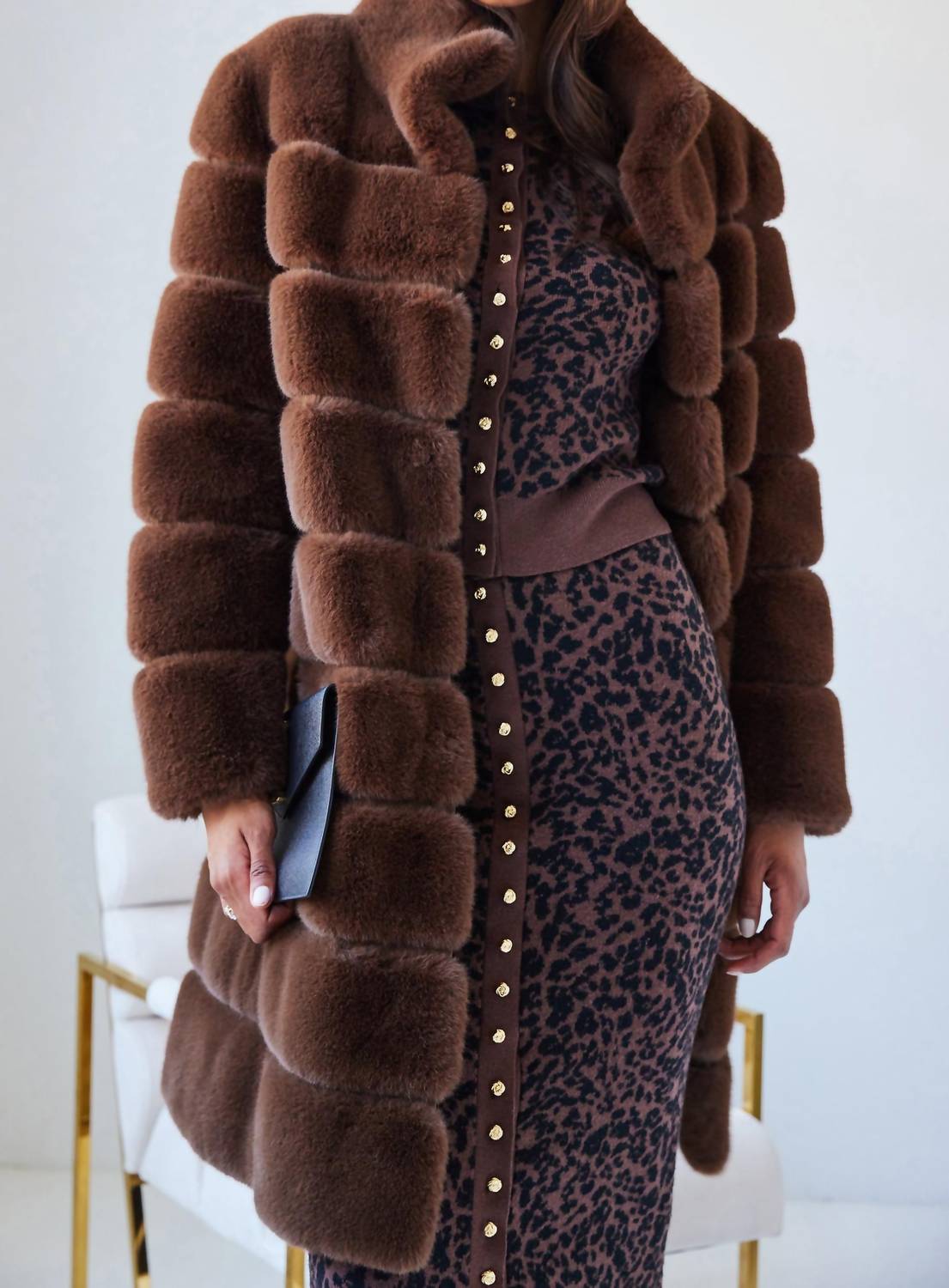 Generation Love - Christie Faux Fur Coat