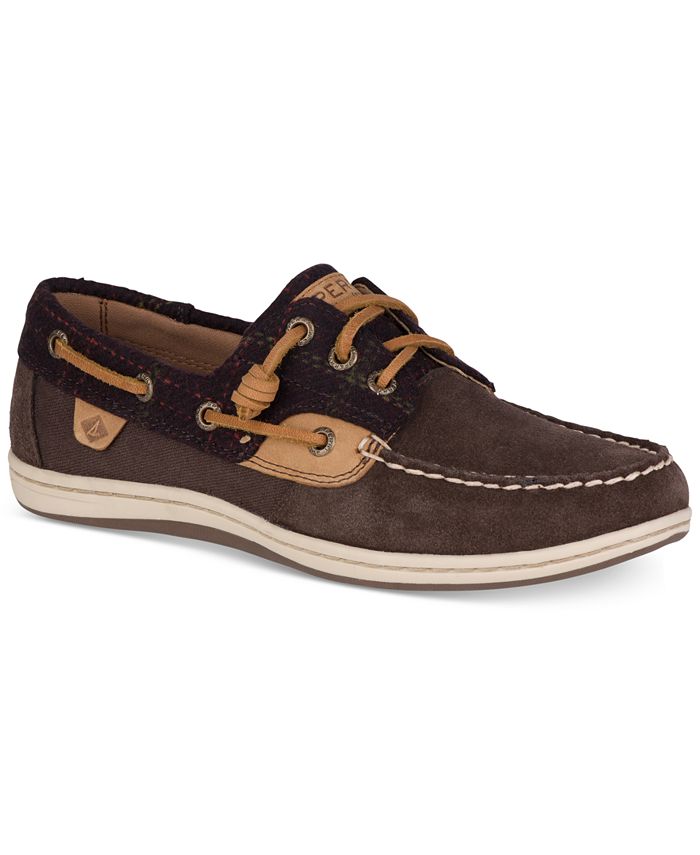 Sperry Women's Song Fish Boat Shoes Brown Size 7.5 M