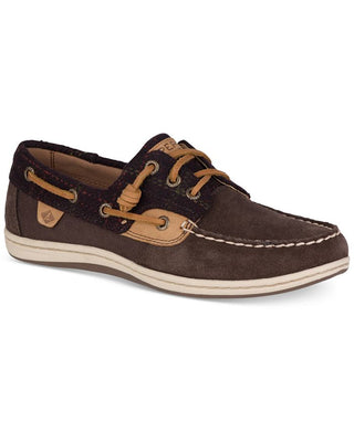 Sperry Women's Song Fish Boat Shoes Brown Size 7.5 M