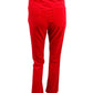 Lauren Ralph Lauren Women's Petite Premier Straight Pants Red Size 8P
