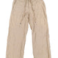 Ralph Lauren Women's Linen Wide Leg Pants Brown Size 12