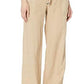 Ralph Lauren Women's Linen Wide Leg Pants Brown Size 12