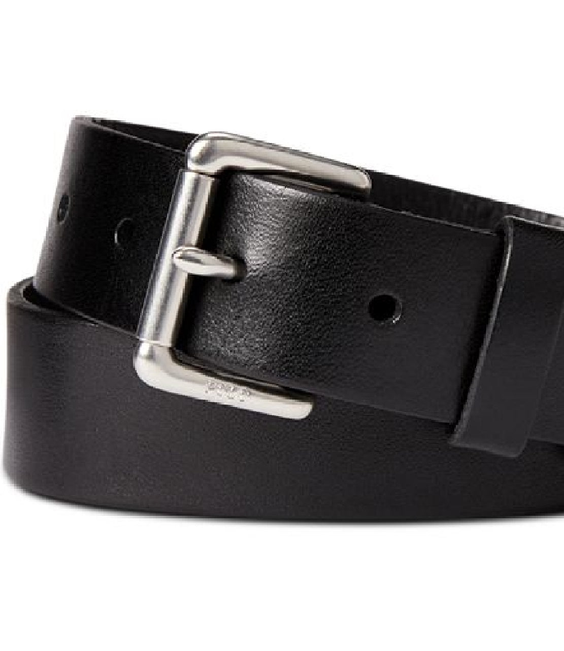 Polo Ralph Lauren Men's Leather Belt Black Size 38