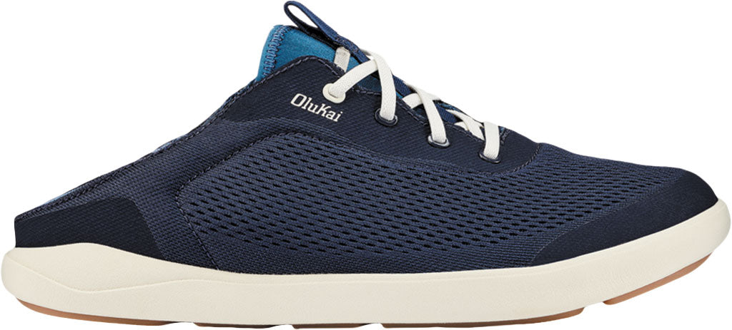 OluKai Moku Pa'e Mens Sneaker Trench Blue/Off White Size 7