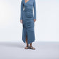 Dāl The Label - Ruched Asymmetric Midi Dress