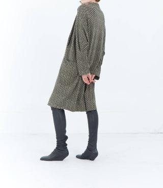 Matthildur - Alabaster Loose V-neck Dress