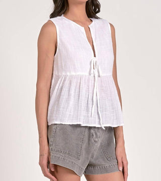 Elan - June Sleeveless Blouse