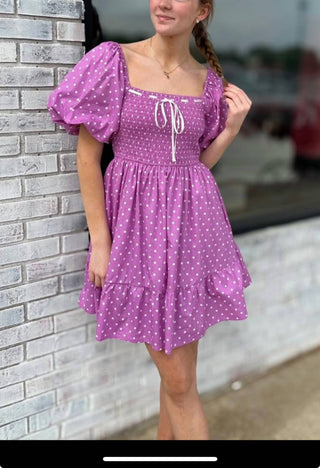 Entro - dotty dress