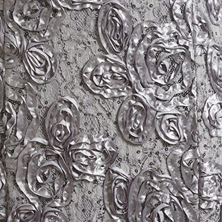 Alex Evenings Women's Embellished Lace A Line Gown Gray Size 16