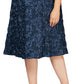 Alex Evenings Women's Sequin Lace Cocktail Dress Blue Size 16W