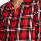 Ralph Lauren Women's Plaid Work Wear Button Down Top Red Size X-Large