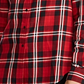 Ralph Lauren Women's Plaid Work Wear Button Down Top Red Size X-Large