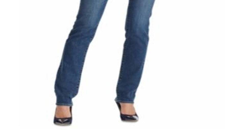 Ralph Lauren Women's Super Stretch Premier Straight Jeans Blue Size 6