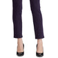 Ralph Lauren Women's Premier Straight Ankle Jeans Purple Size 18