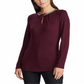 Ralph Lauren Women's Knit Stretch Jersey Top Red Size Medium