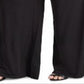 Ralph Lauren Women's Sequined Tuxedo Stripe Pant Black Size 3X