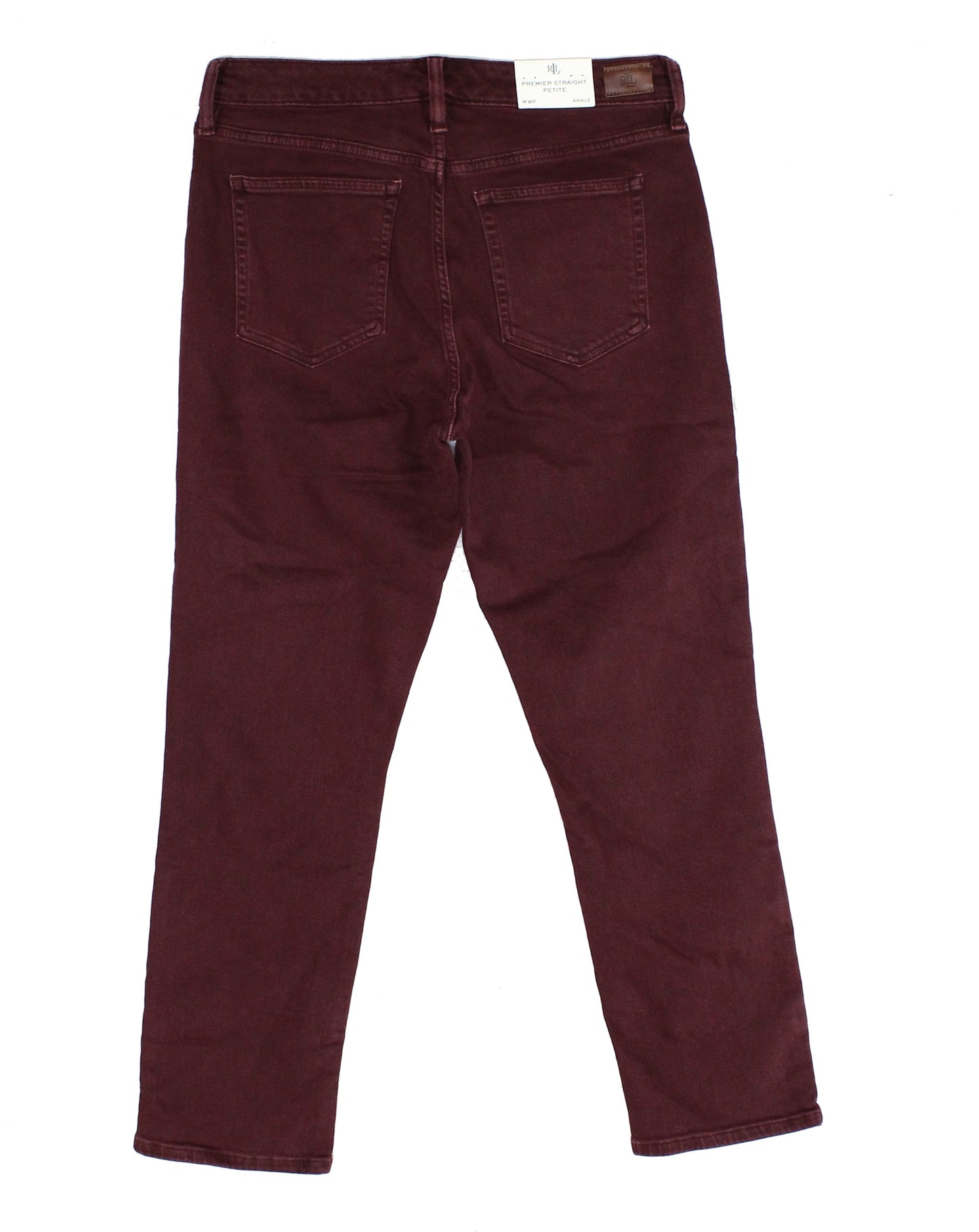 Lauren Ralph Women's Straight Stretch Purple Size 12-P