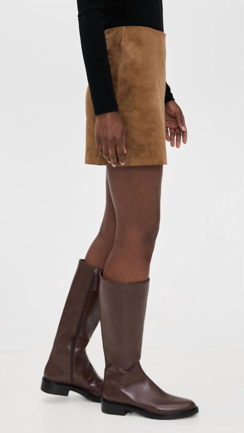Z Supply - Ciera Faux Suede Mini Skirt