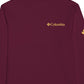 Columbia Men's Fundamentals Graphic Long Sleeve T-Shirt Red Size X-Large