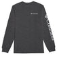 Columbia Men's Graphic Long Sleeve T-Shirt Gray Size X-Large