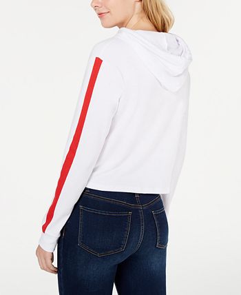 Love Tribe Junior's Coca Cola Graphic Hoodie White Size X-Large