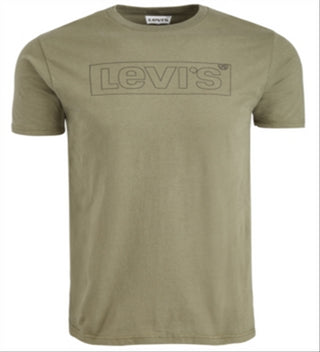 Levi's Men's Boxed Logo T-Shirt Green Size Large