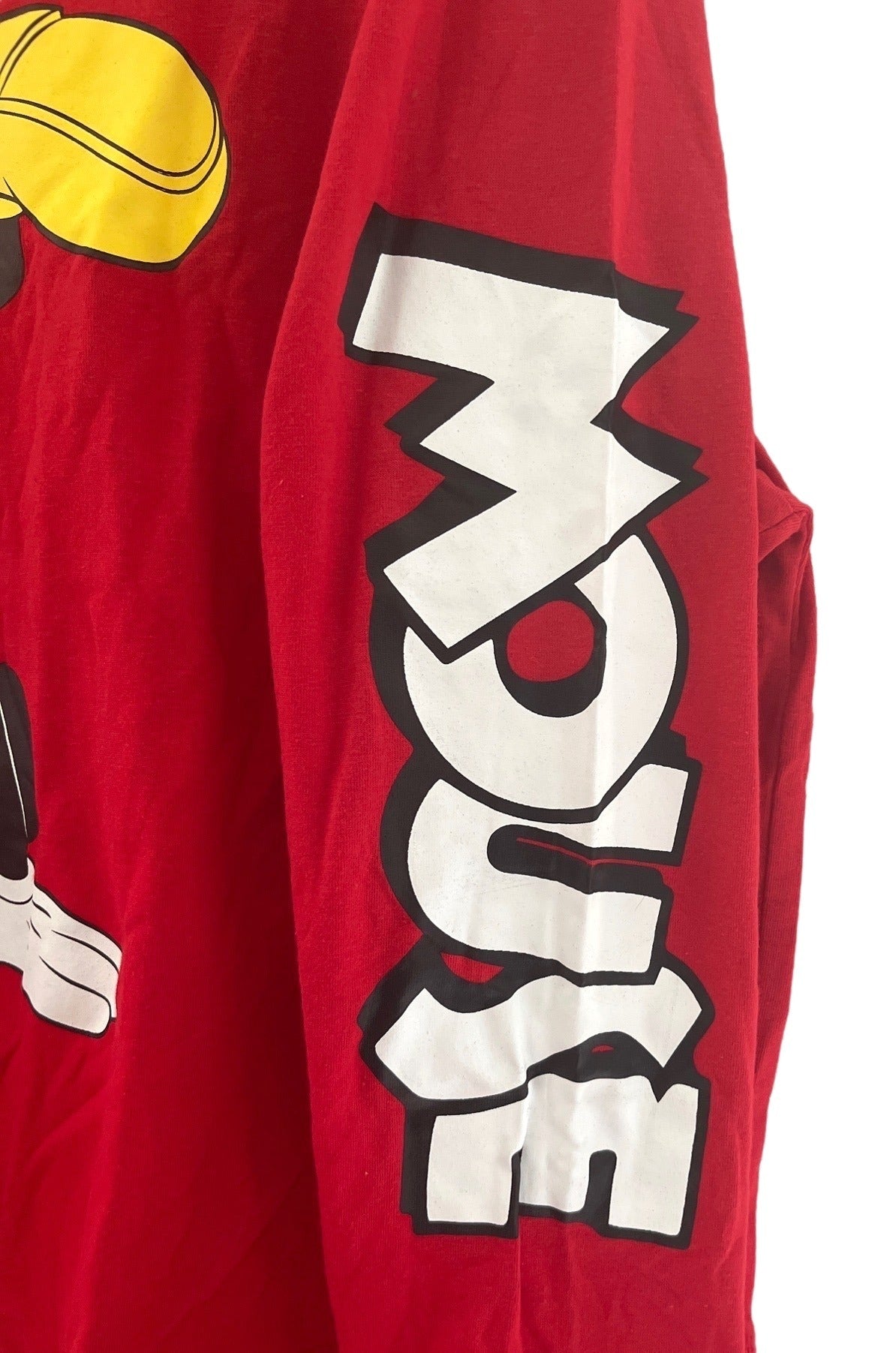 Love Tribe Women's Trendy Plus Mickey T-Shirt Red Size 1X